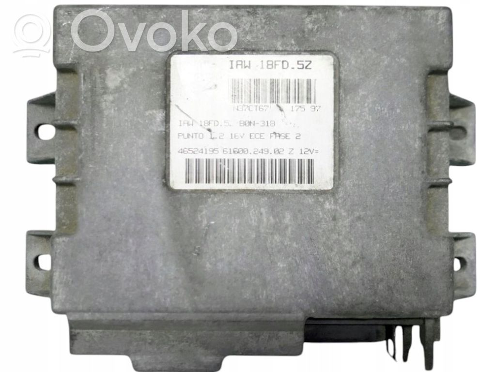Fiat Punto (176) Sterownik / Moduł ECU 