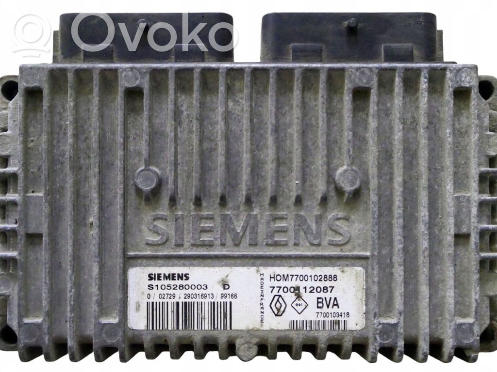 Renault Laguna I Engine control unit/module 