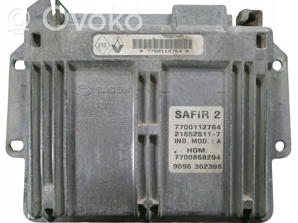 Engine control unit/module   7700112764,216525117