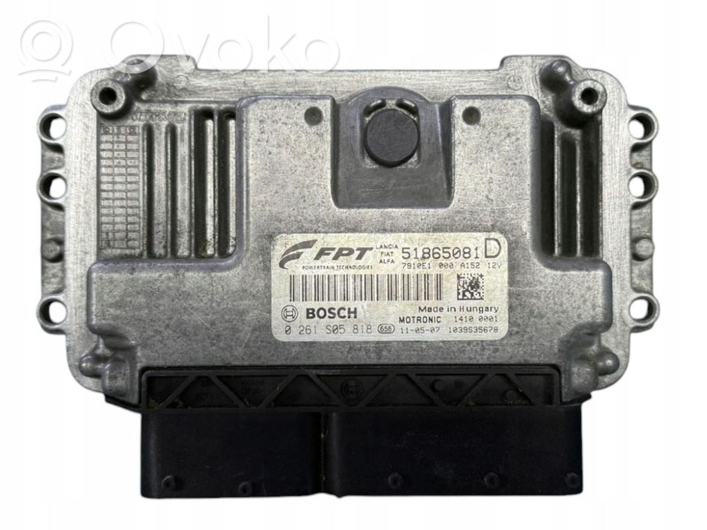 Fiat 500 Engine control unit/module 
