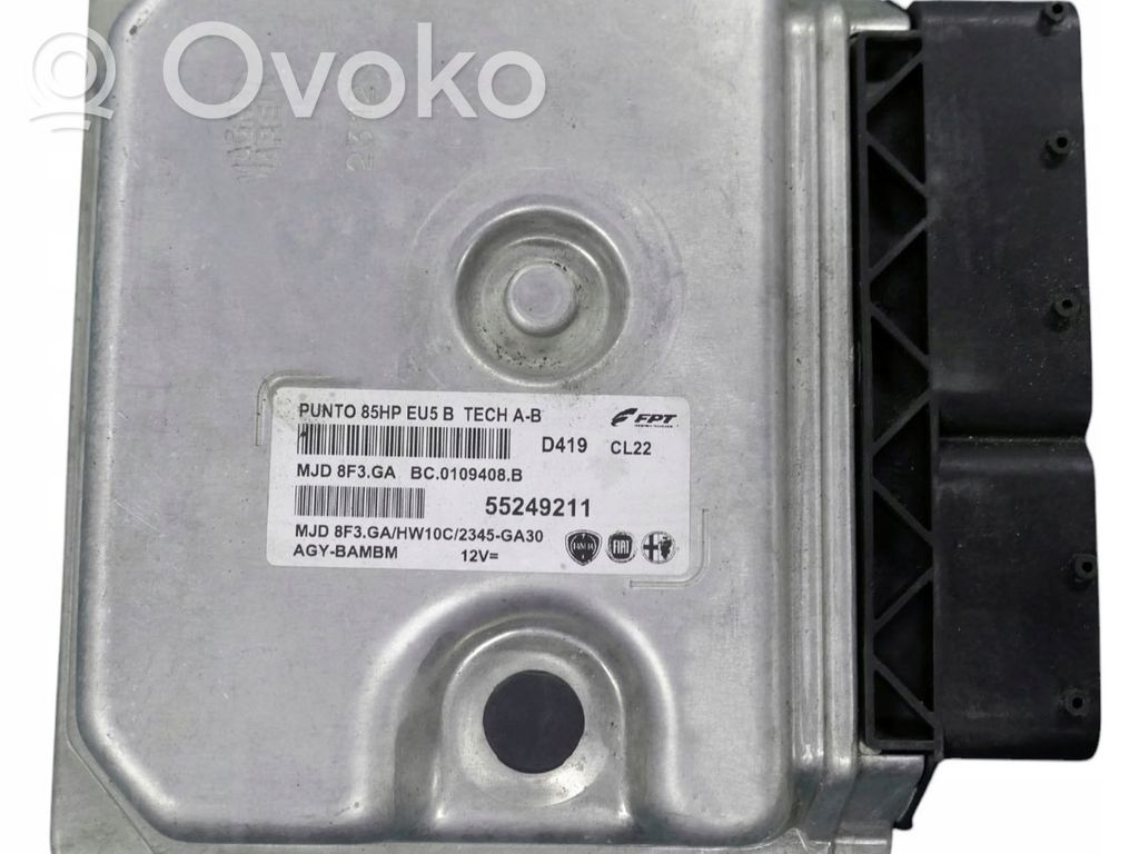 Fiat Punto (199) Engine control unit/module 
