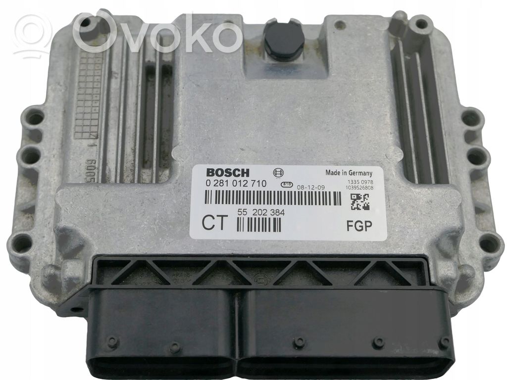 Opel Zafira B Unitate/modul de control motor 