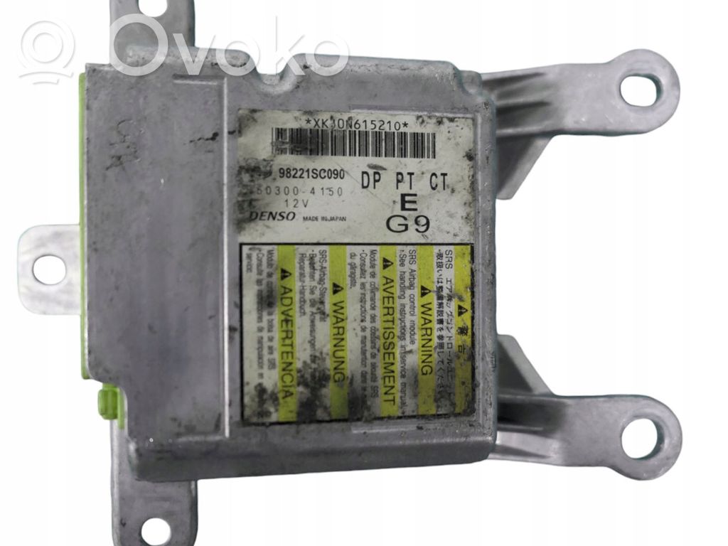 Airbag control unit/module   98221SC090,150300