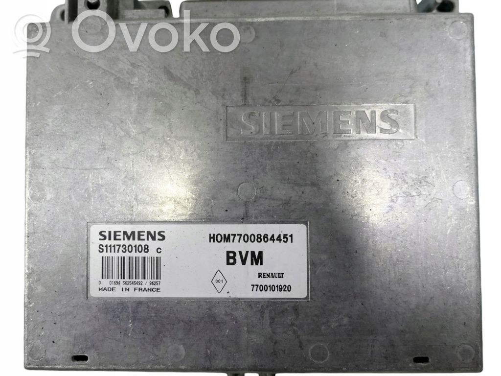 Renault Megane I Engine control unit/module 