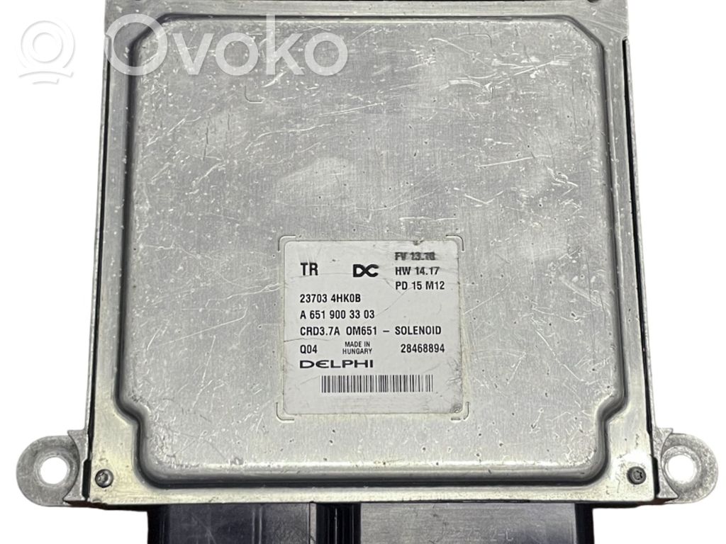 Infiniti Q50 Engine control unit/module 