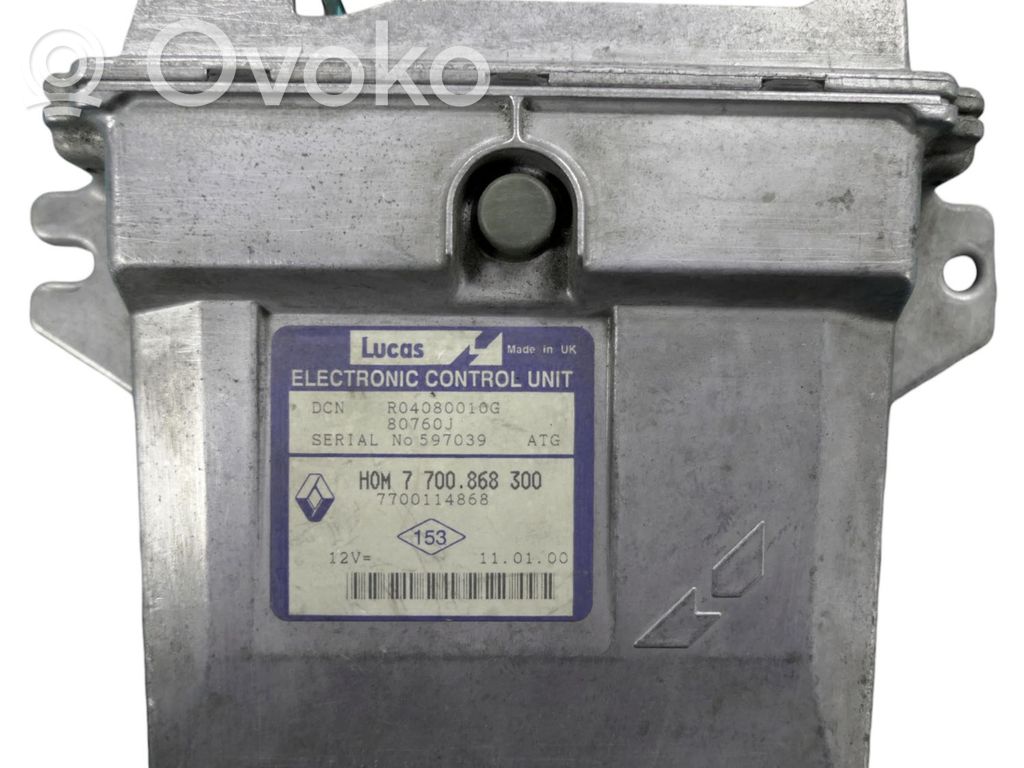 Renault Kangoo I Engine control unit/module 