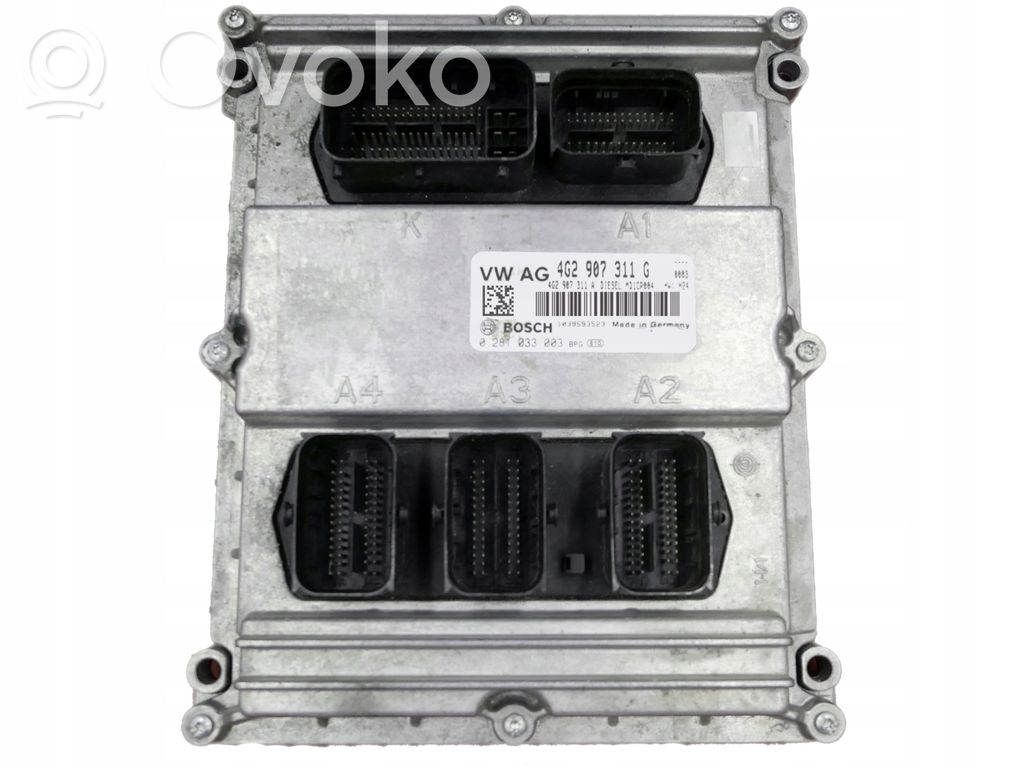 Engine control unit/module   4G2907311G,0281033003