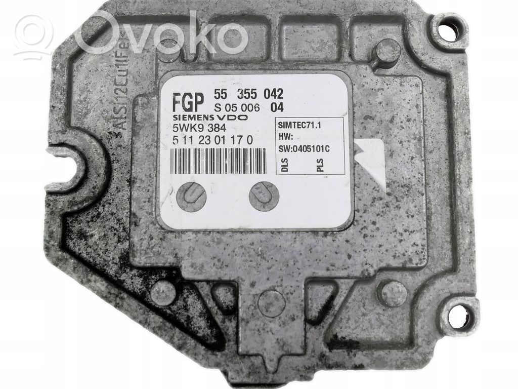 Opel Meriva A Engine control unit/module 