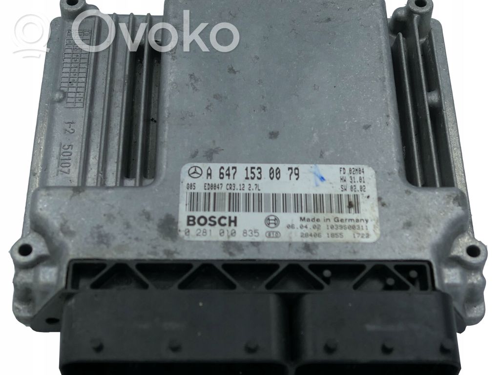 Mercedes-Benz E W211 Engine control unit/module 