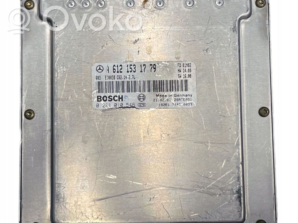 Mercedes-Benz C W202 Sterownik / Moduł ECU 