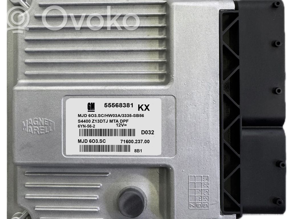 Opel Corsa D Engine control unit/module 