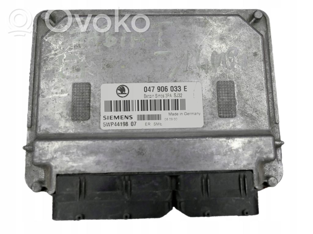 Engine control unit/module   047906033E,5WP4419807