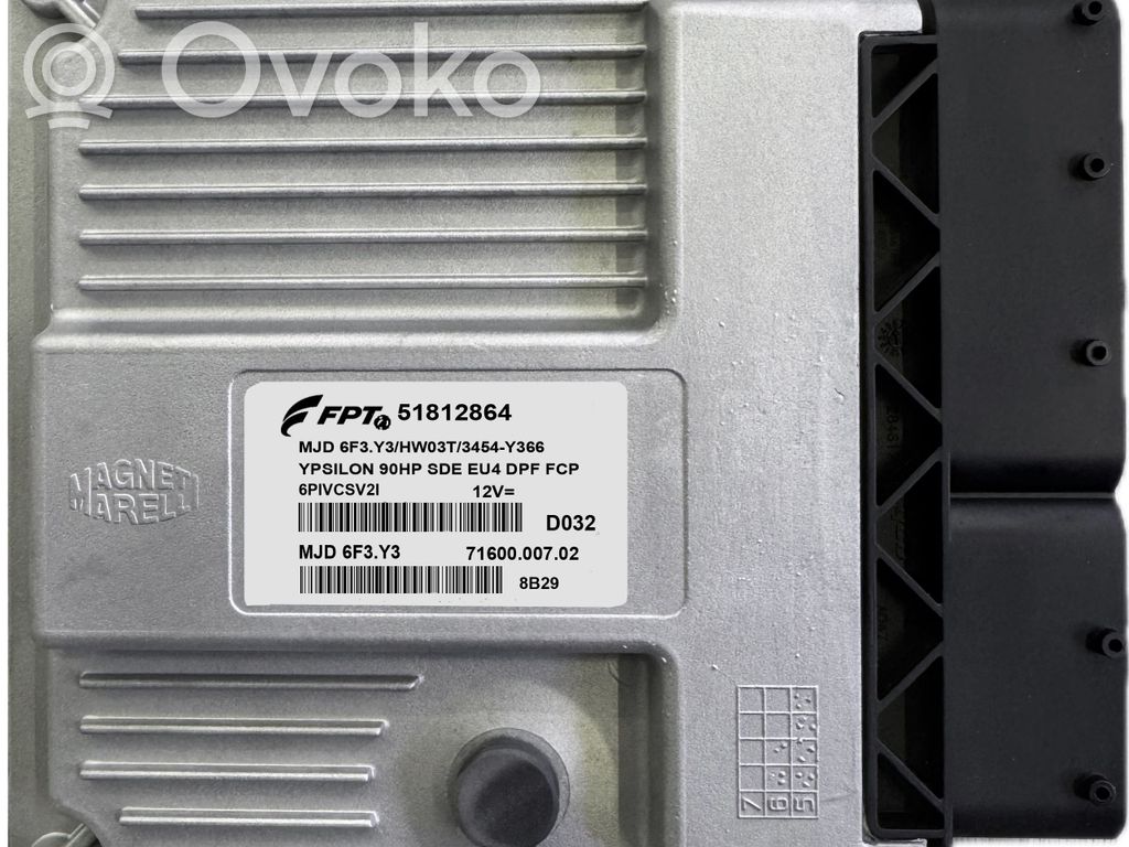 Lancia Ypsilon Engine control unit/module 