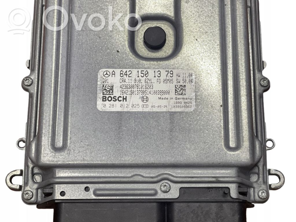Engine control unit/module   A6421501379,0281012025