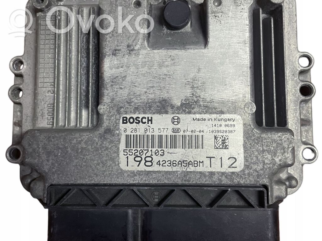 Engine control unit/module   55207103,0281013577