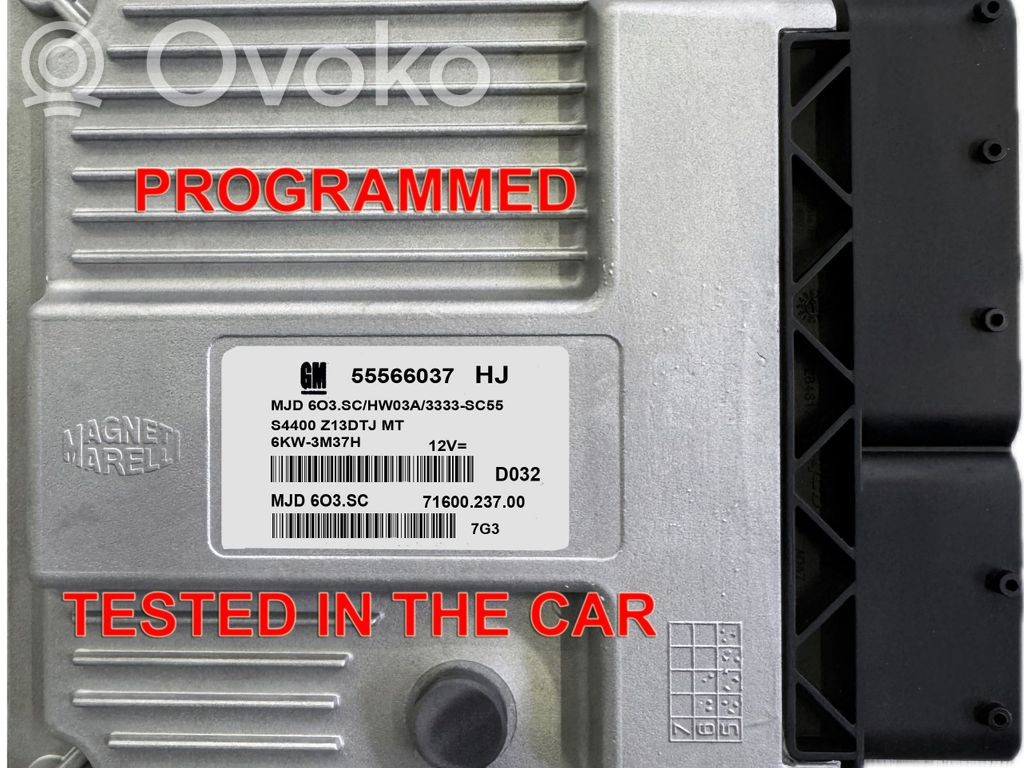 Opel Corsa D Engine control unit/module 