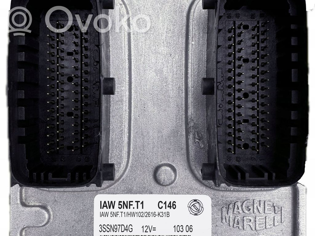 Engine control unit/module   73501880,IAW5NF