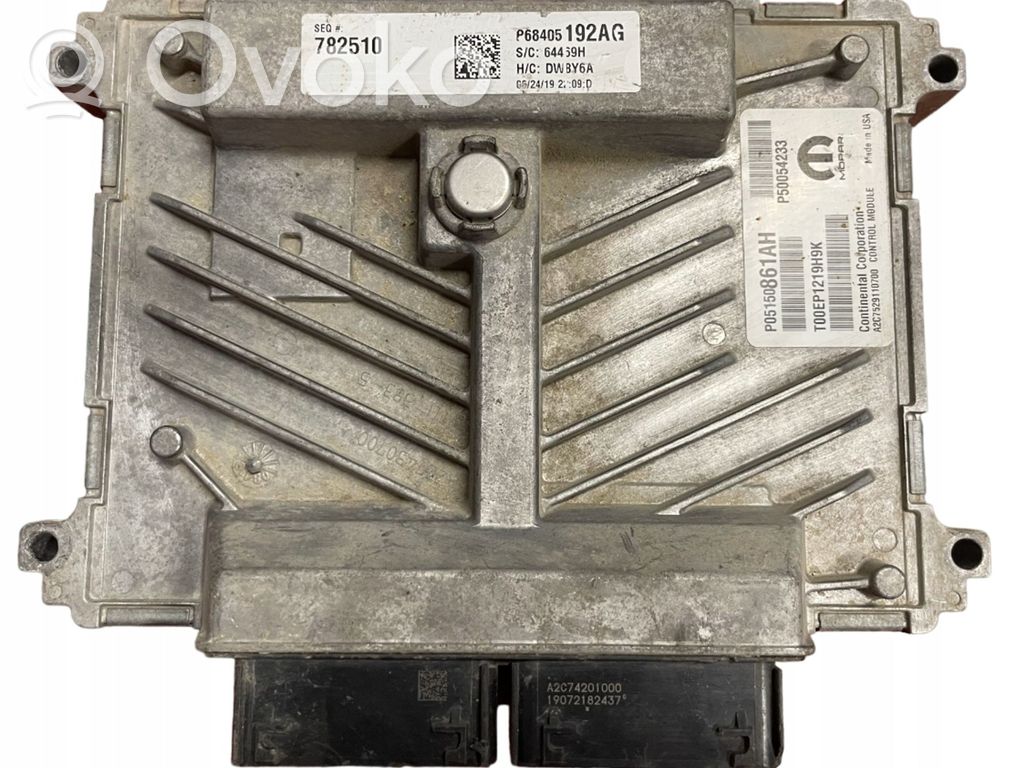 Engine control unit/module   P50054233,P05150861AH,P68405192AG