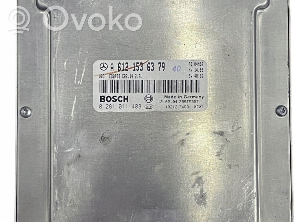 Mercedes-Benz ML W163 Sterownik / Moduł ECU 