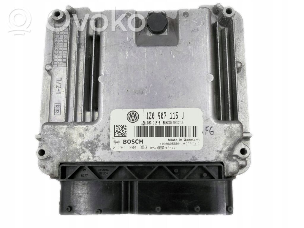 Skoda Octavia Mk2 (1Z) Engine control unit/module 