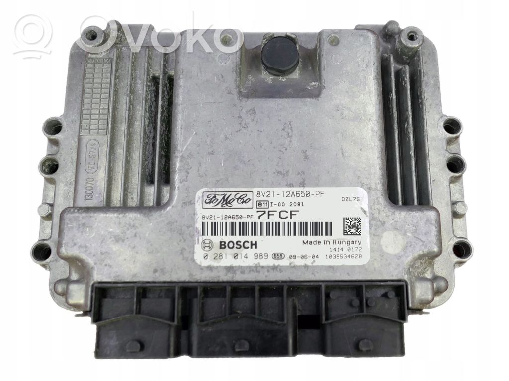 Ford Fiesta Engine control unit/module 