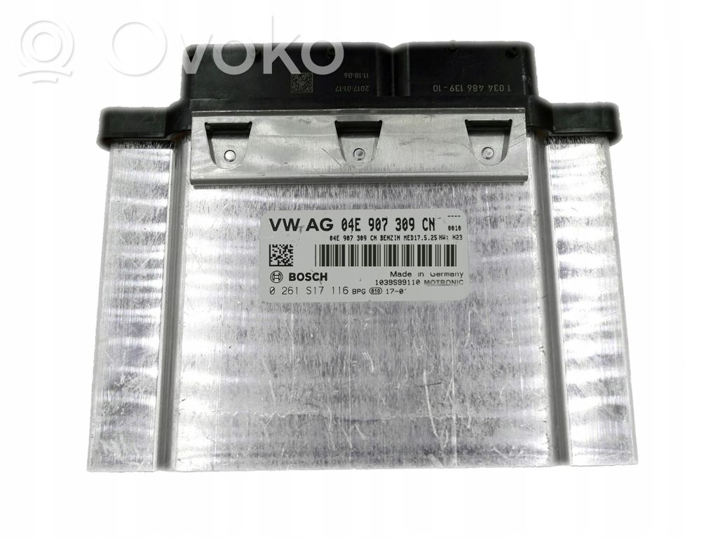 Engine control unit/module   04E907309CN,0261S17116