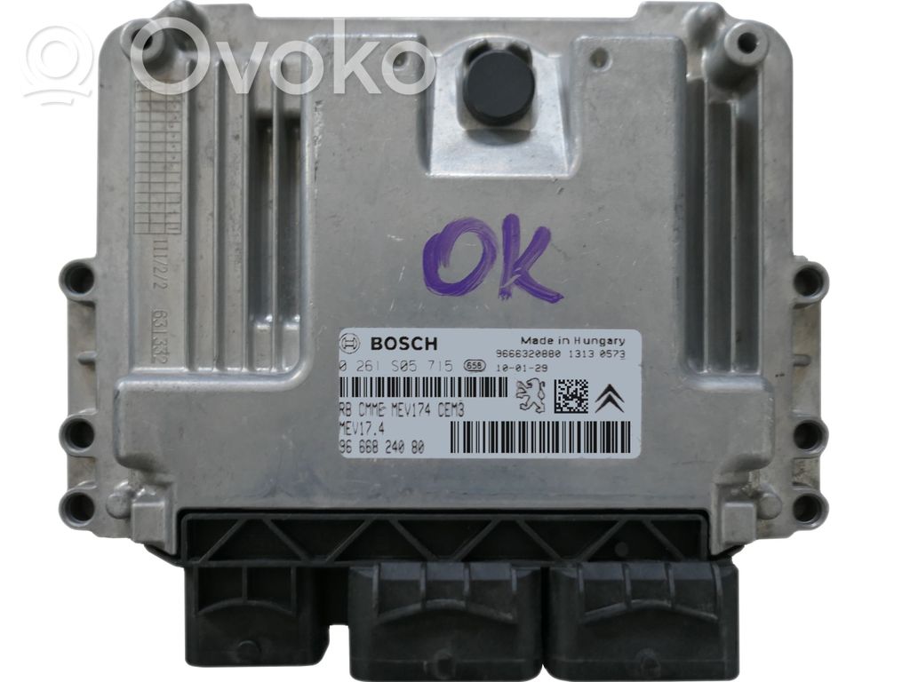 Citroen C4 SpaceTourer Calculateur moteur ECU 