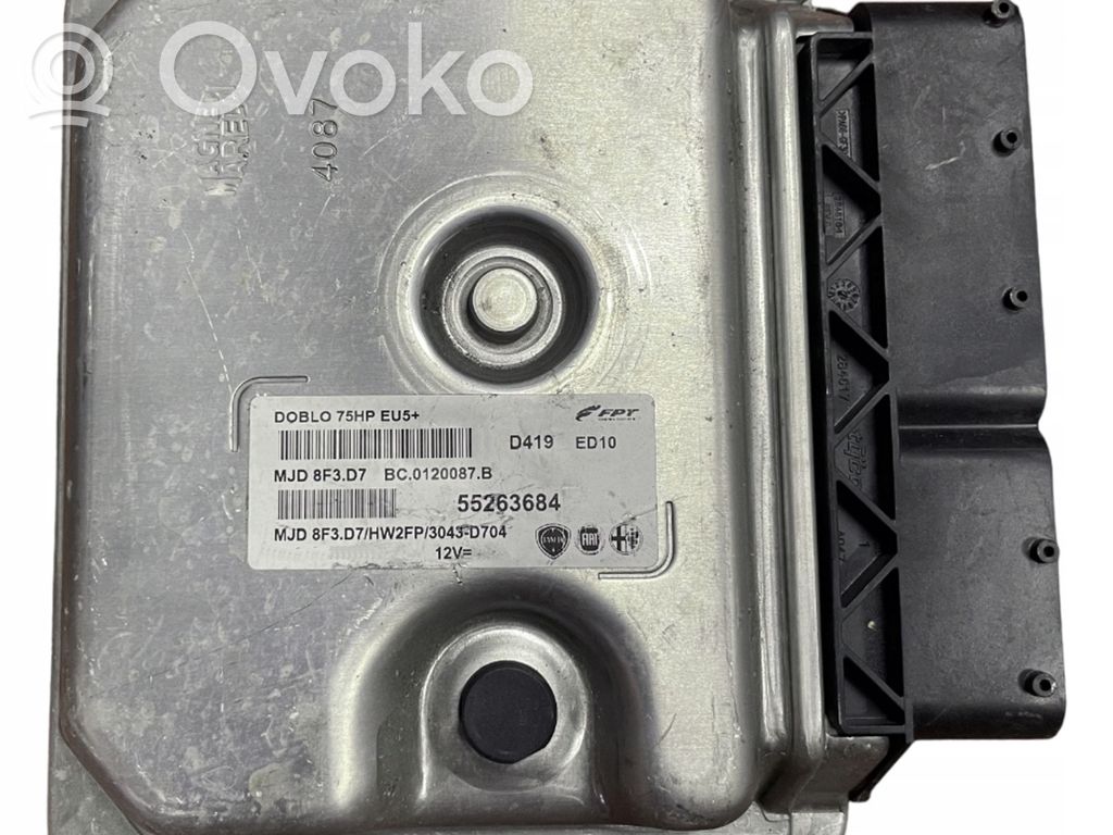 Fiat Doblo Unitate/modul de control motor 