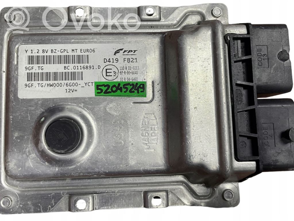 Engine control unit/module   52045249,9GFTG