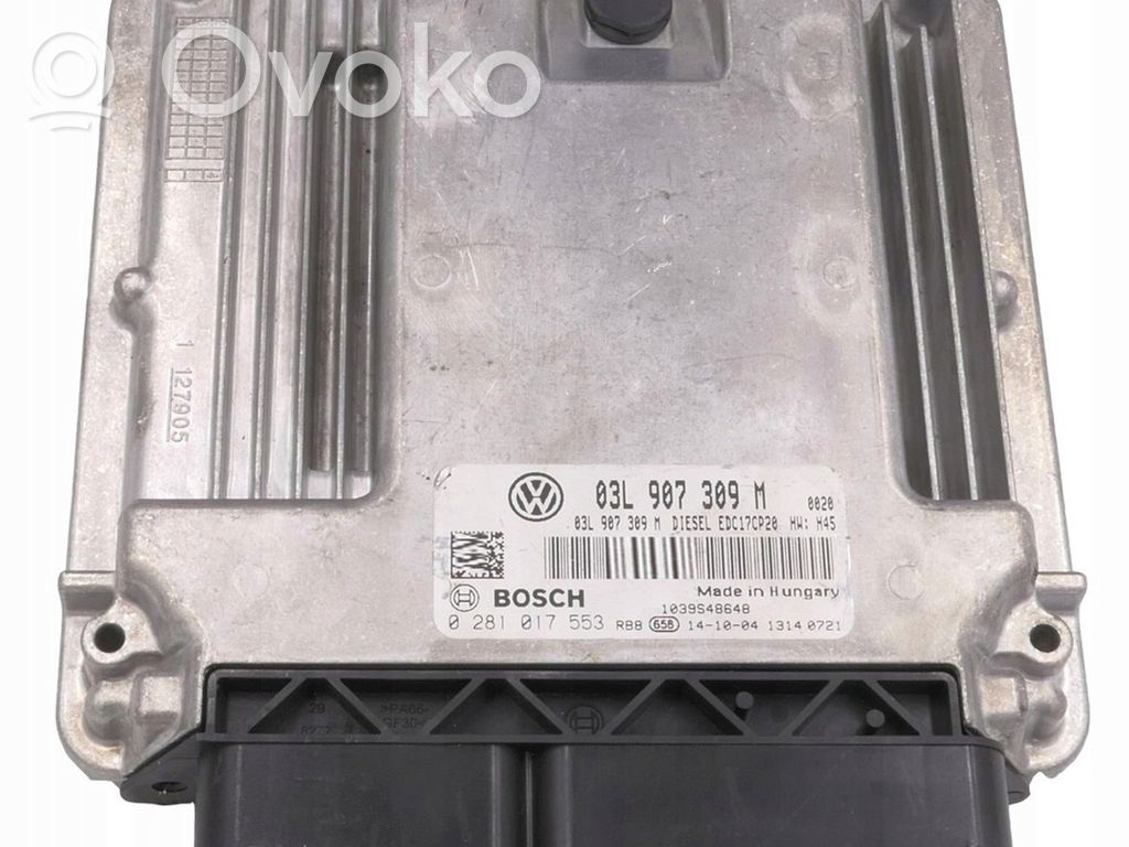 Volkswagen Transporter - Caravelle T5 Engine control unit/module 