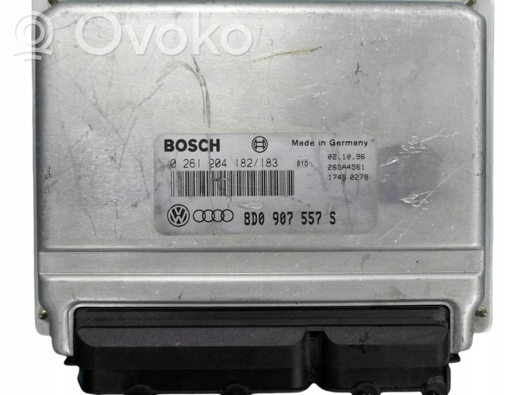 Engine control unit/module   8D0907557S,0261204182,8D0907557
