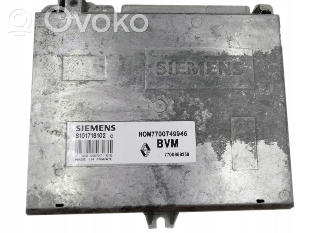 Renault 19 Engine control unit/module 