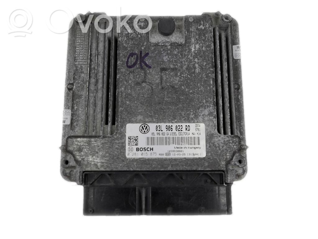 Skoda Octavia Mk2 (1Z) Engine control unit/module 