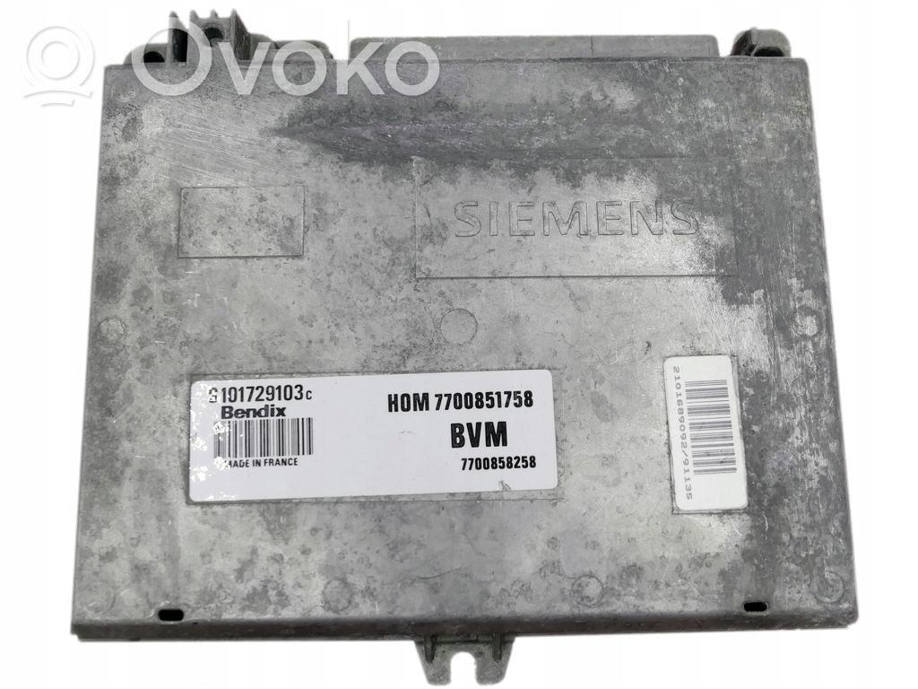 Renault Clio I Engine control unit/module 