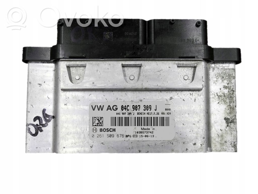 Engine control unit/module   04C907309J,0261S09676