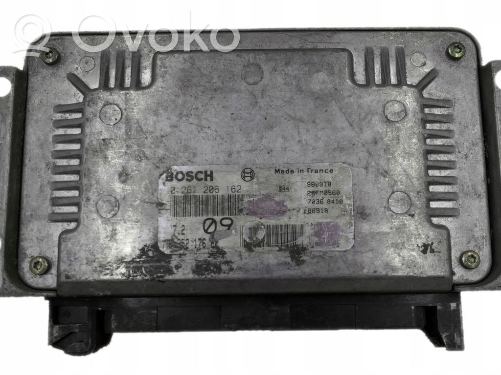 Peugeot 206 Engine control unit/module 