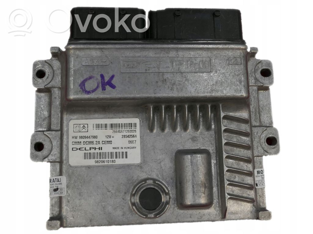 Peugeot 508 RXH Engine control unit/module 