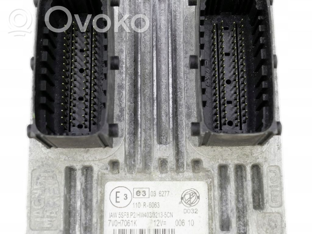 Fiat Punto (188) Sterownik / Moduł ECU 
