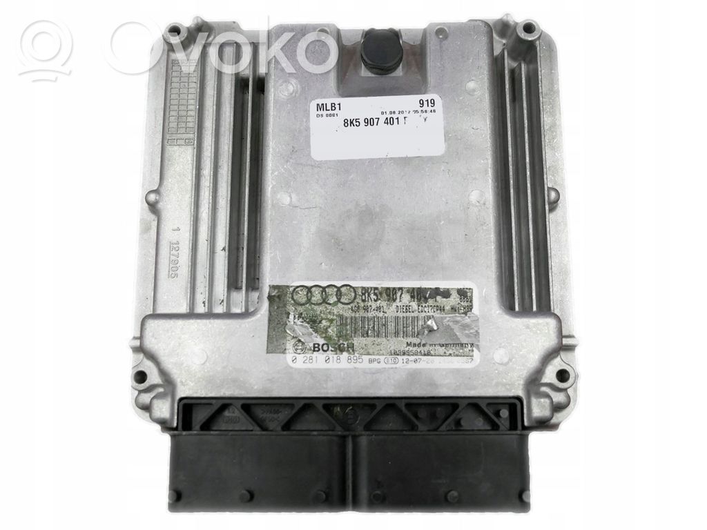 Audi A4 S4 B8 8K Engine control unit/module 