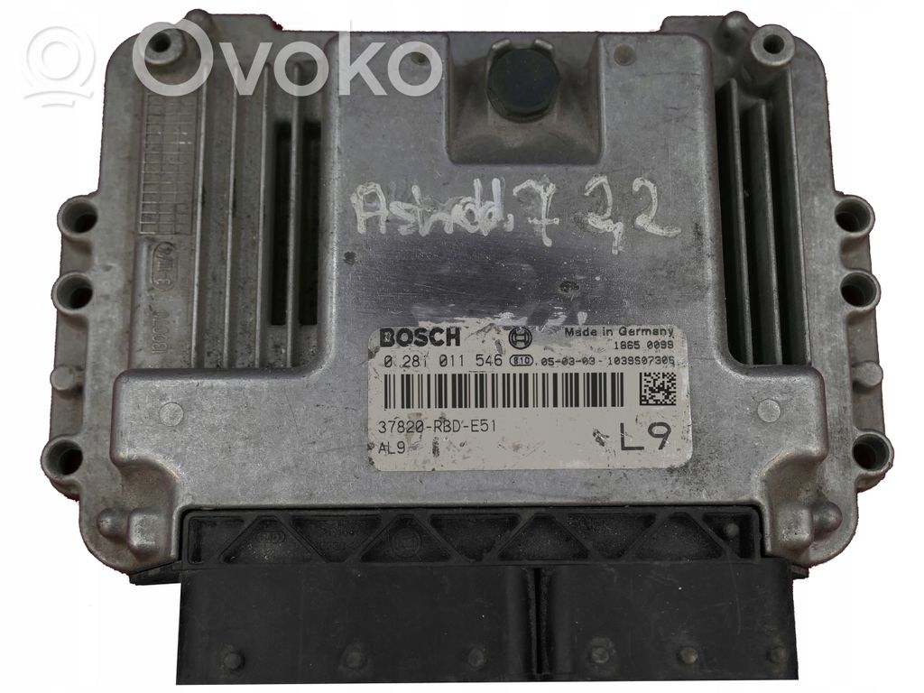 Honda Accord Engine control unit/module 