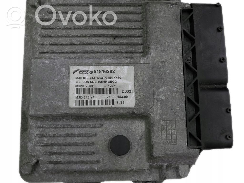 Lancia Ypsilon Engine control unit/module 