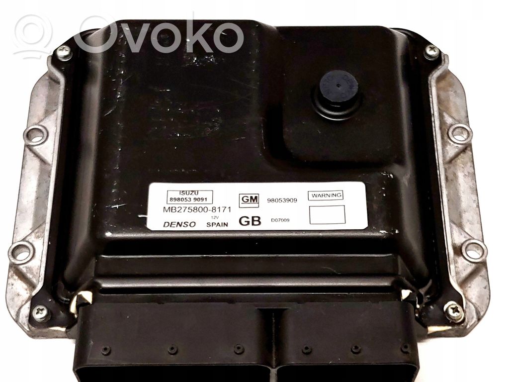 Opel Astra J Engine control unit/module 