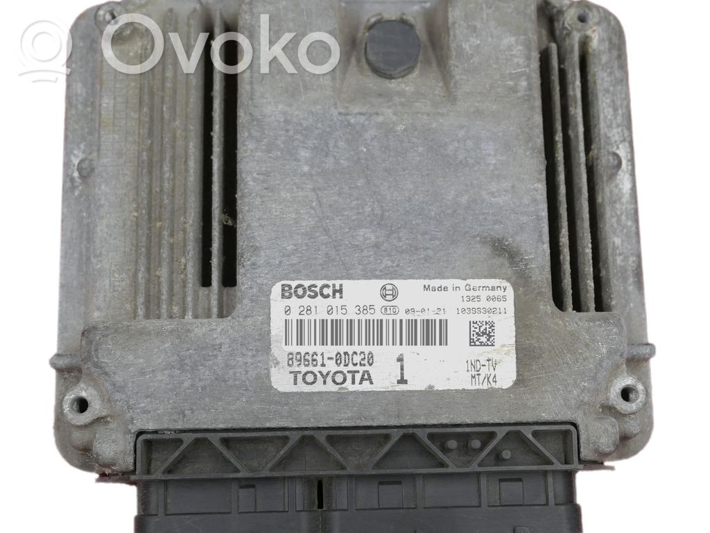 Engine control unit/module   896610DC20,0281015385