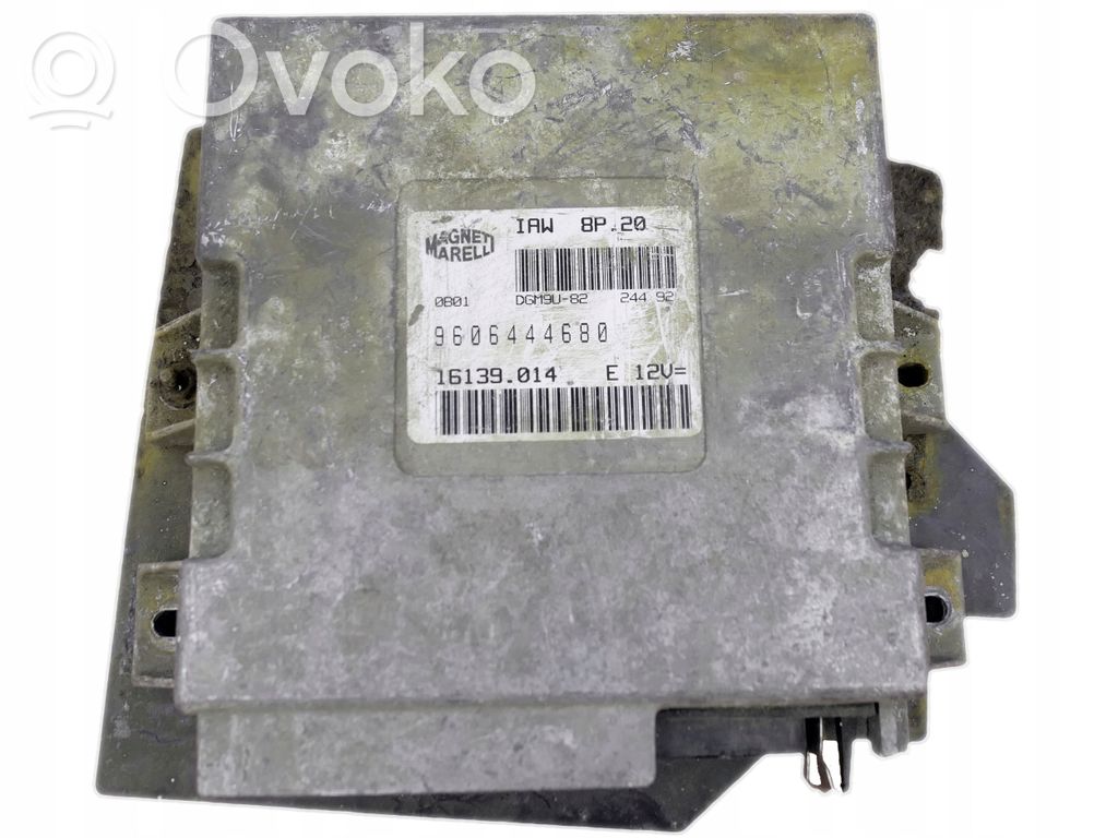 Engine control unit/module   9606444680,16139,IAW8P