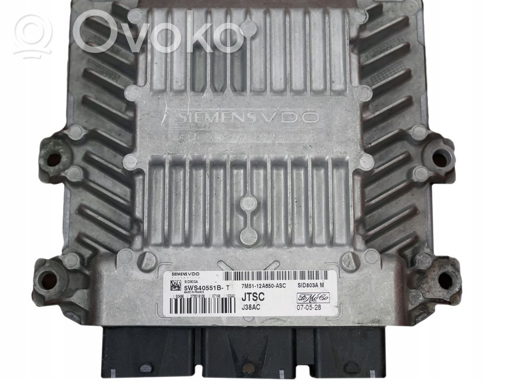 Ford Focus C-MAX Engine control unit/module 