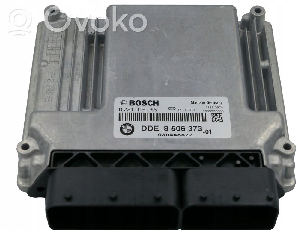 Unidad de control/módulo del motor   DDE850637301,8506373
