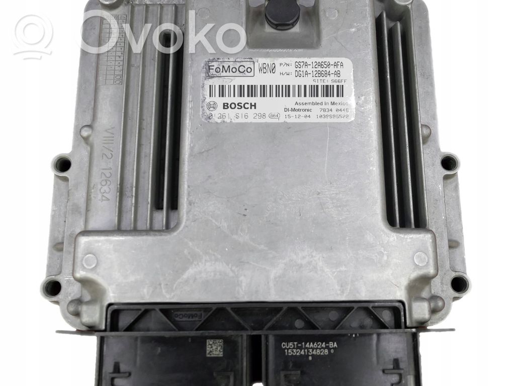 Engine control unit/module   GS7A12A650AFA,DG1A12B684AB,0261S16298