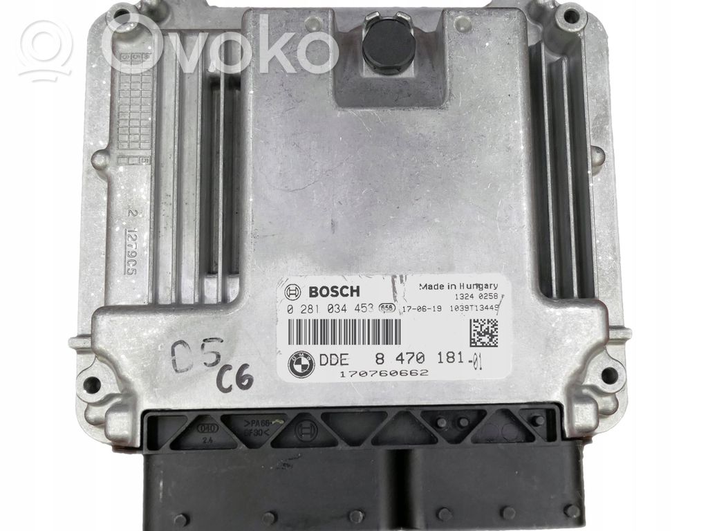 BMW X4 F26 Engine control unit/module 