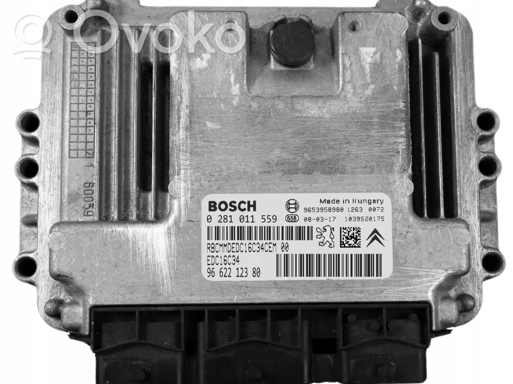Citroen C3 Engine control unit/module 