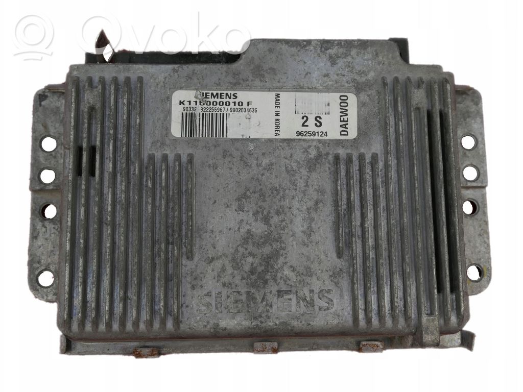 Daewoo Matiz Engine control unit/module 